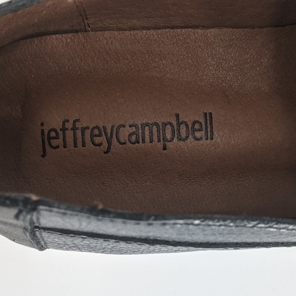 Jeffrey Campbell Leather Bryant Cap Toe Loafer - Picture 7 of 8